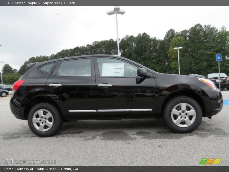 Super Black / Black 2013 Nissan Rogue S