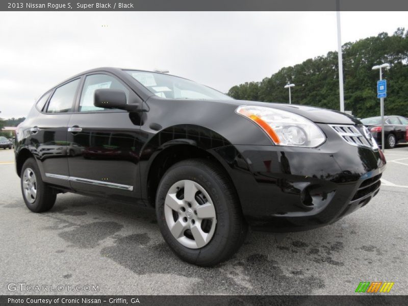 Super Black / Black 2013 Nissan Rogue S