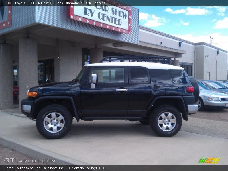 Black Diamond / Dark Charcoal 2007 Toyota FJ Cruiser 4WD