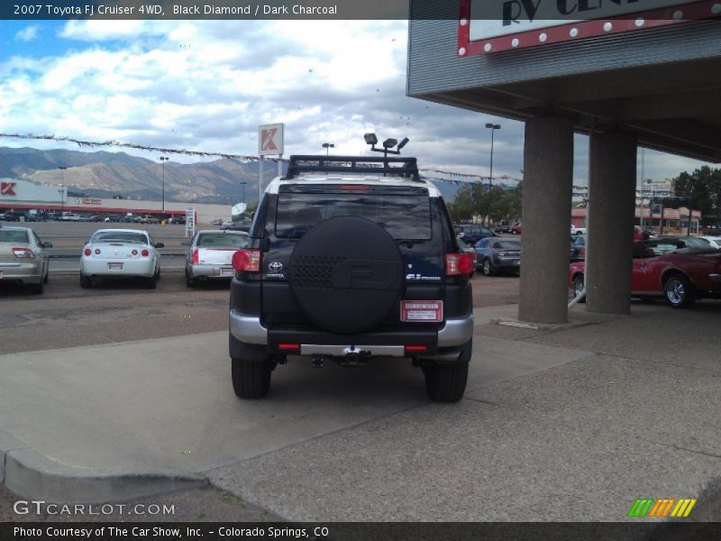 Black Diamond / Dark Charcoal 2007 Toyota FJ Cruiser 4WD