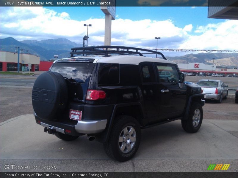Black Diamond / Dark Charcoal 2007 Toyota FJ Cruiser 4WD