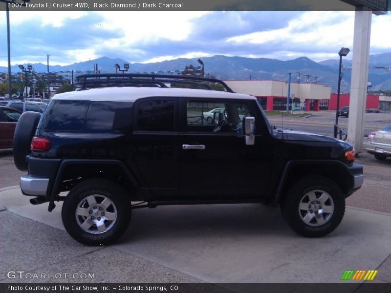 Black Diamond / Dark Charcoal 2007 Toyota FJ Cruiser 4WD