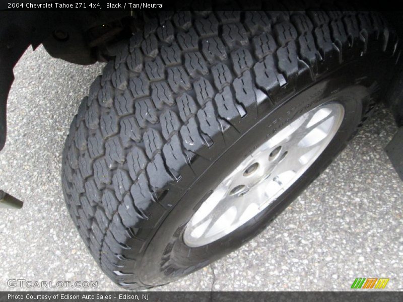 Black / Tan/Neutral 2004 Chevrolet Tahoe Z71 4x4