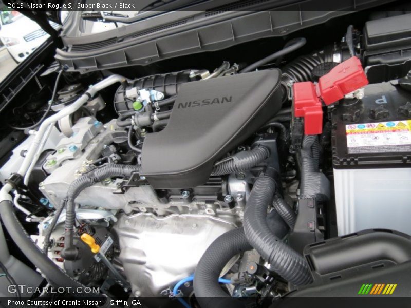 Super Black / Black 2013 Nissan Rogue S