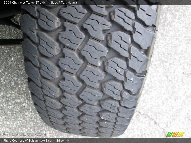 Black / Tan/Neutral 2004 Chevrolet Tahoe Z71 4x4