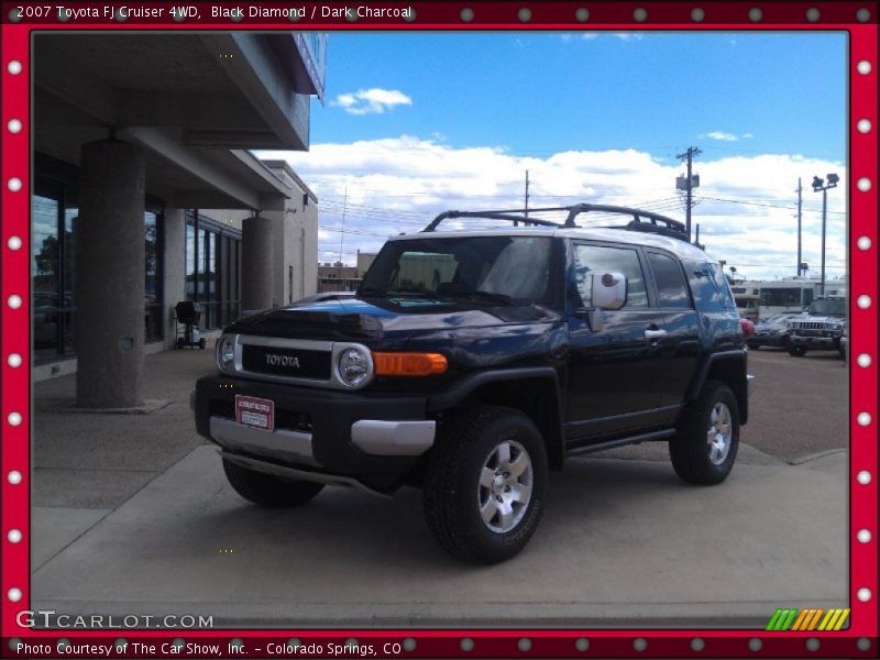 Black Diamond / Dark Charcoal 2007 Toyota FJ Cruiser 4WD
