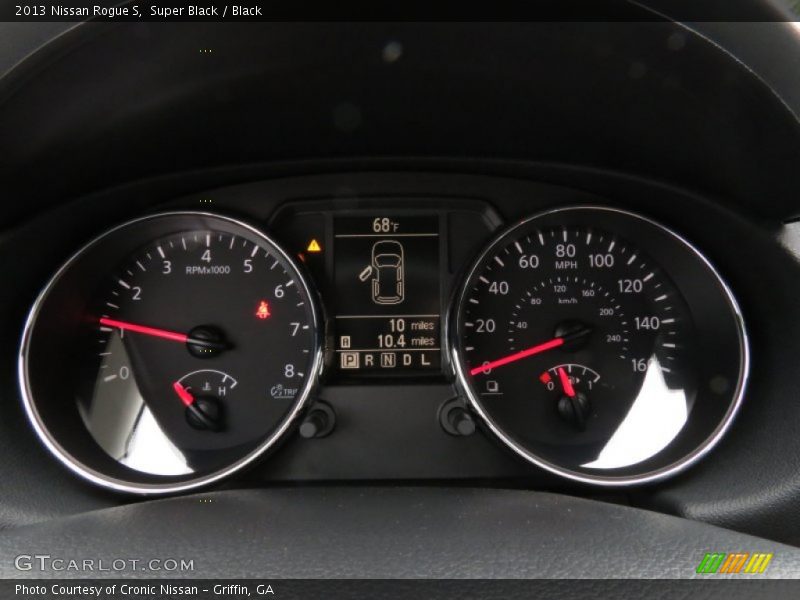 Super Black / Black 2013 Nissan Rogue S