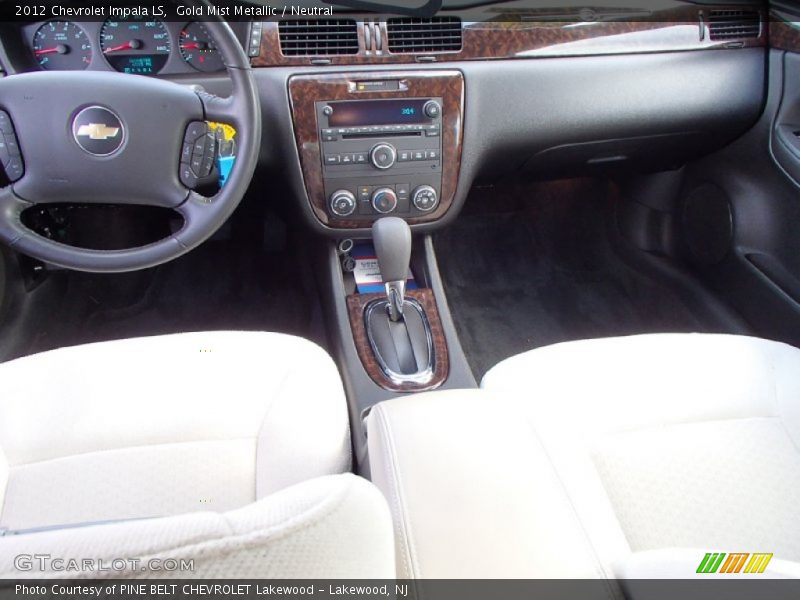 Gold Mist Metallic / Neutral 2012 Chevrolet Impala LS
