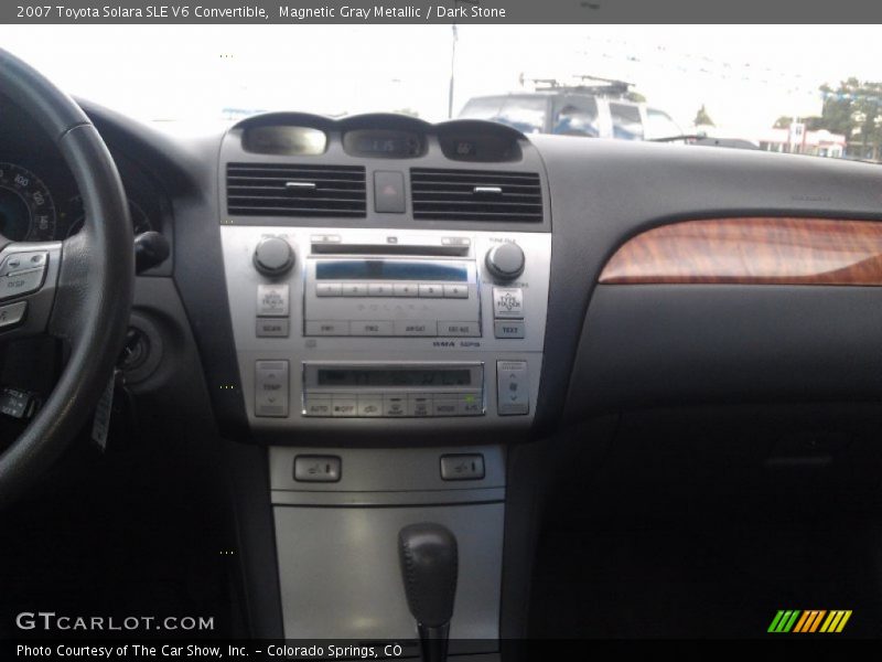 Magnetic Gray Metallic / Dark Stone 2007 Toyota Solara SLE V6 Convertible