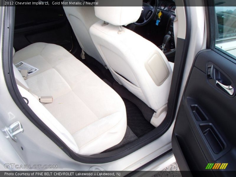 Gold Mist Metallic / Neutral 2012 Chevrolet Impala LS