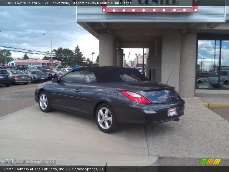 Magnetic Gray Metallic / Dark Stone 2007 Toyota Solara SLE V6 Convertible