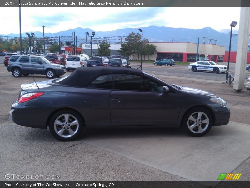 Magnetic Gray Metallic / Dark Stone 2007 Toyota Solara SLE V6 Convertible