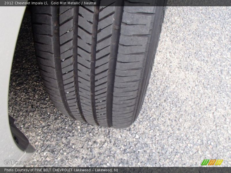 Gold Mist Metallic / Neutral 2012 Chevrolet Impala LS