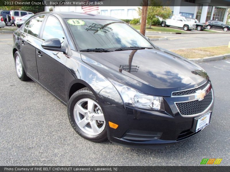 Black Granite Metallic / Jet Black 2013 Chevrolet Cruze LT