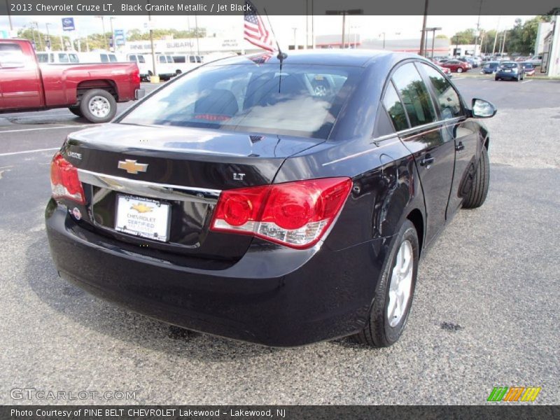 Black Granite Metallic / Jet Black 2013 Chevrolet Cruze LT