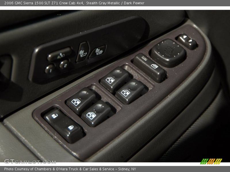 Stealth Gray Metallic / Dark Pewter 2006 GMC Sierra 1500 SLT Z71 Crew Cab 4x4
