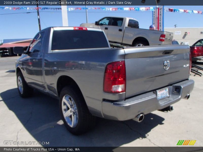 Mineral Gray Metallic / Dark Slate Gray 2009 Dodge Ram 1500 SLT Regular Cab 4x4