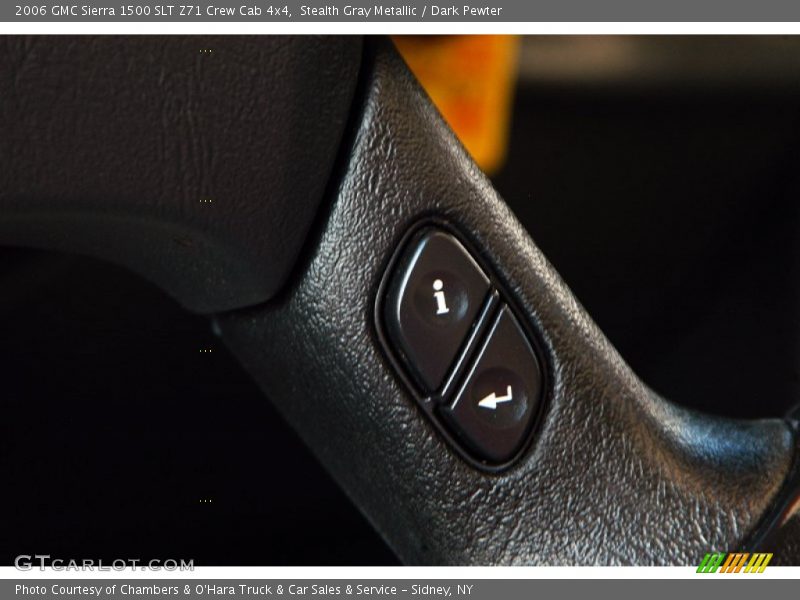 Stealth Gray Metallic / Dark Pewter 2006 GMC Sierra 1500 SLT Z71 Crew Cab 4x4