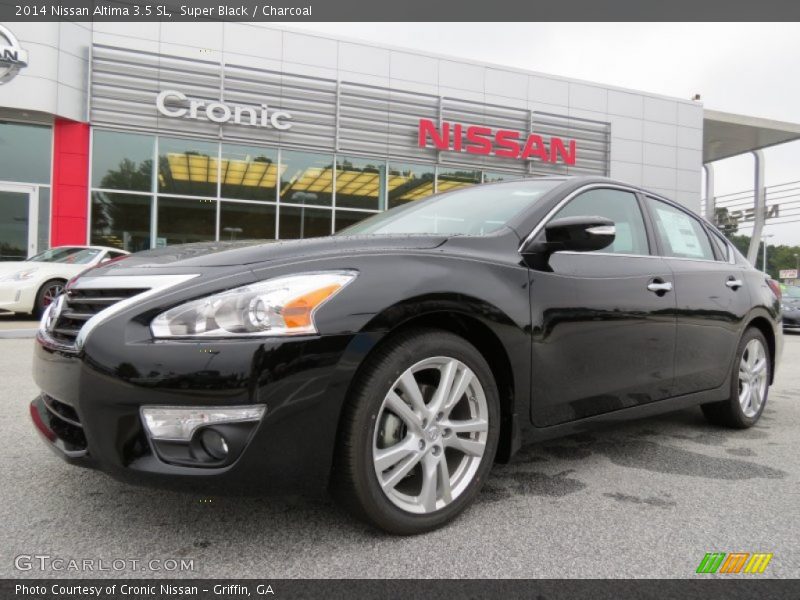 Super Black / Charcoal 2014 Nissan Altima 3.5 SL