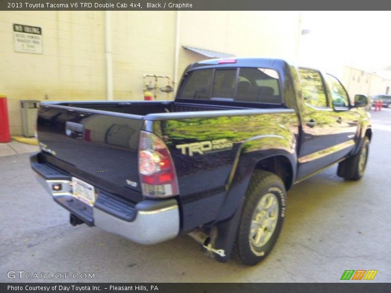 Black / Graphite 2013 Toyota Tacoma V6 TRD Double Cab 4x4
