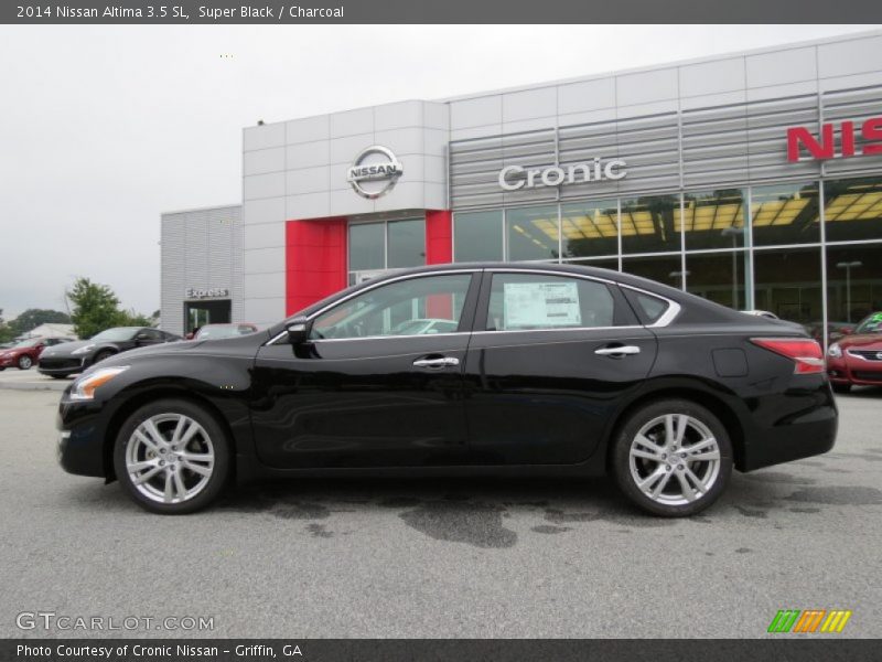 Super Black / Charcoal 2014 Nissan Altima 3.5 SL