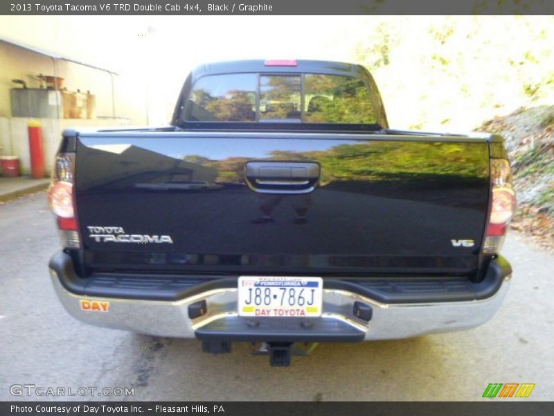 Black / Graphite 2013 Toyota Tacoma V6 TRD Double Cab 4x4