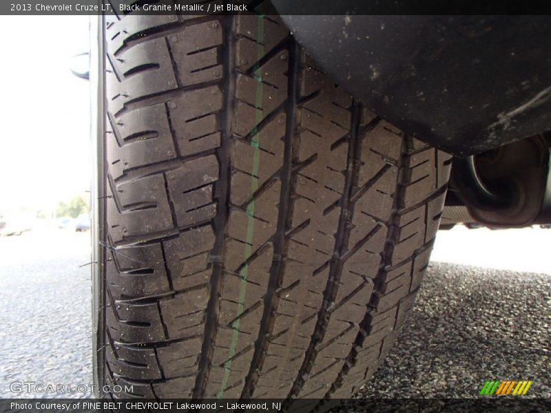 Black Granite Metallic / Jet Black 2013 Chevrolet Cruze LT