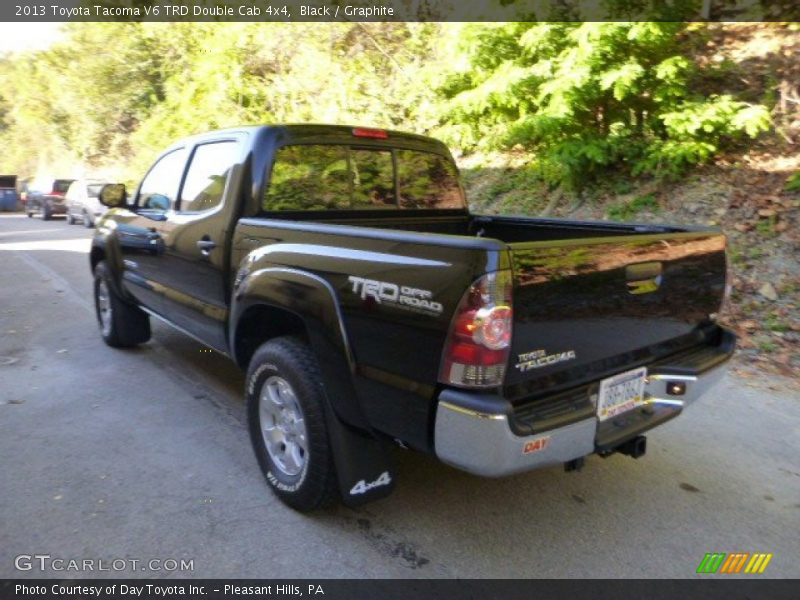 Black / Graphite 2013 Toyota Tacoma V6 TRD Double Cab 4x4
