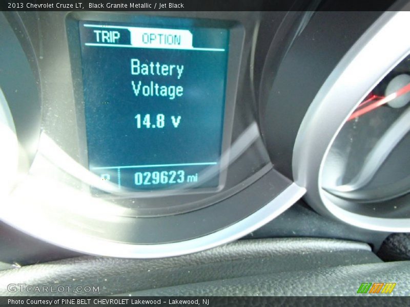 Black Granite Metallic / Jet Black 2013 Chevrolet Cruze LT