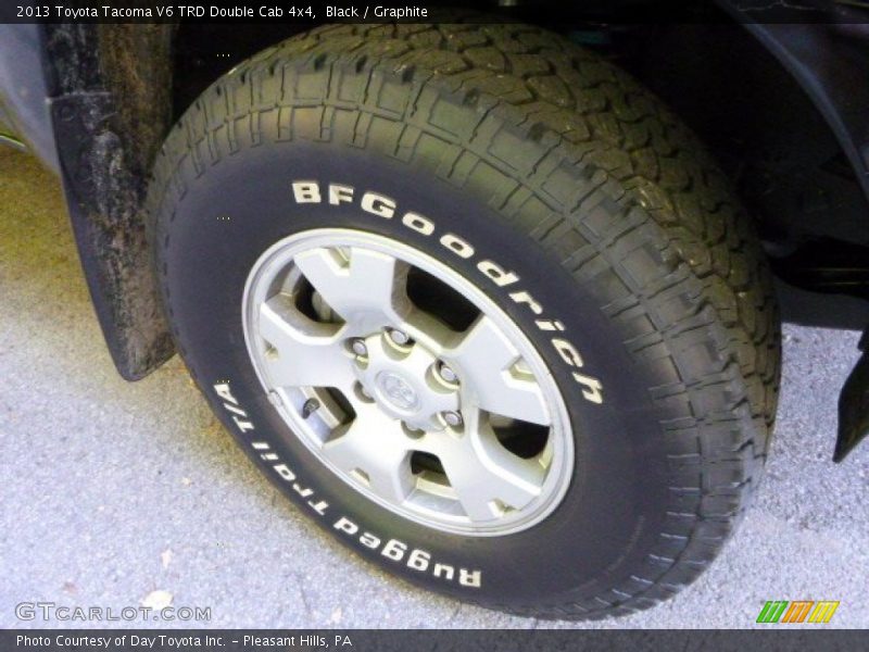 Black / Graphite 2013 Toyota Tacoma V6 TRD Double Cab 4x4