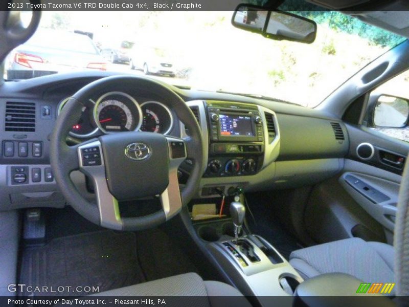 Black / Graphite 2013 Toyota Tacoma V6 TRD Double Cab 4x4