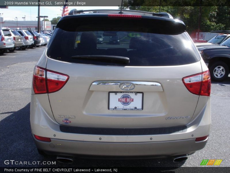 Satin Beige / Beige 2009 Hyundai Veracruz GLS