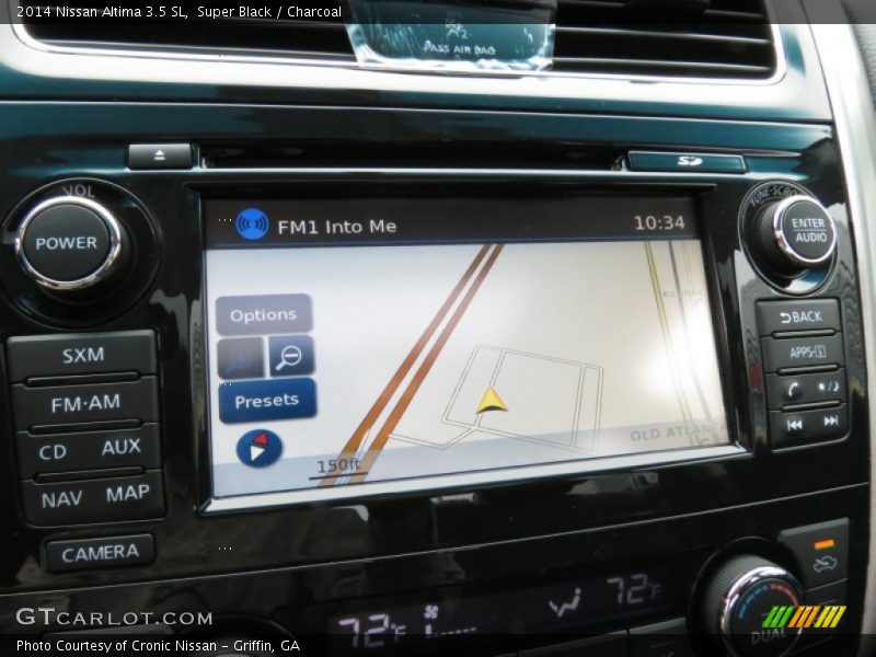 Navigation of 2014 Altima 3.5 SL