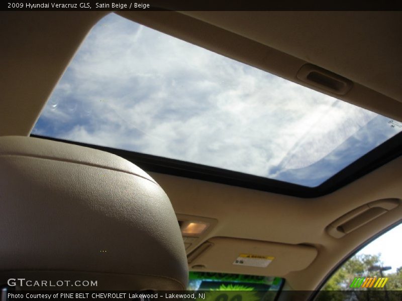 Sunroof of 2009 Veracruz GLS