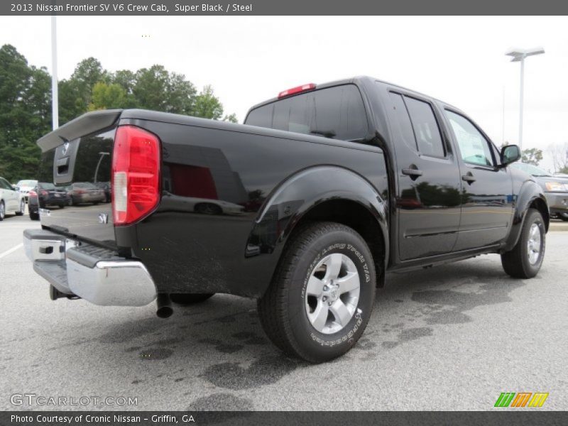 Super Black / Steel 2013 Nissan Frontier SV V6 Crew Cab