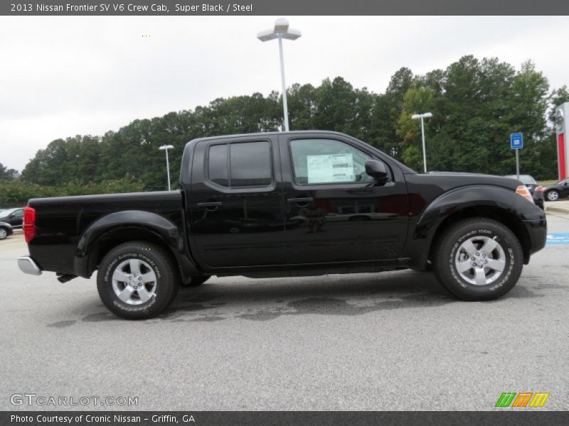 Super Black / Steel 2013 Nissan Frontier SV V6 Crew Cab