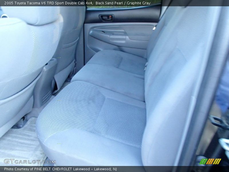 Black Sand Pearl / Graphite Gray 2005 Toyota Tacoma V6 TRD Sport Double Cab 4x4