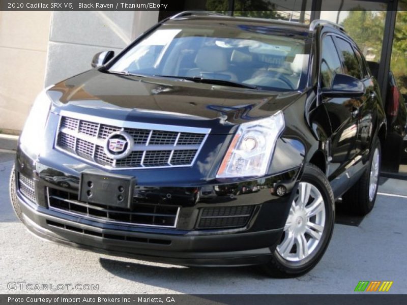 Black Raven / Titanium/Ebony 2010 Cadillac SRX V6