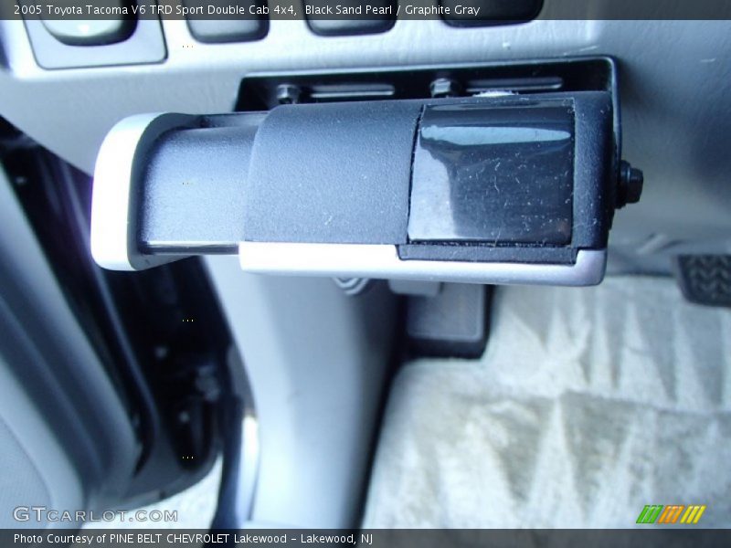Black Sand Pearl / Graphite Gray 2005 Toyota Tacoma V6 TRD Sport Double Cab 4x4