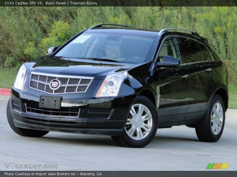 Black Raven / Titanium/Ebony 2010 Cadillac SRX V6