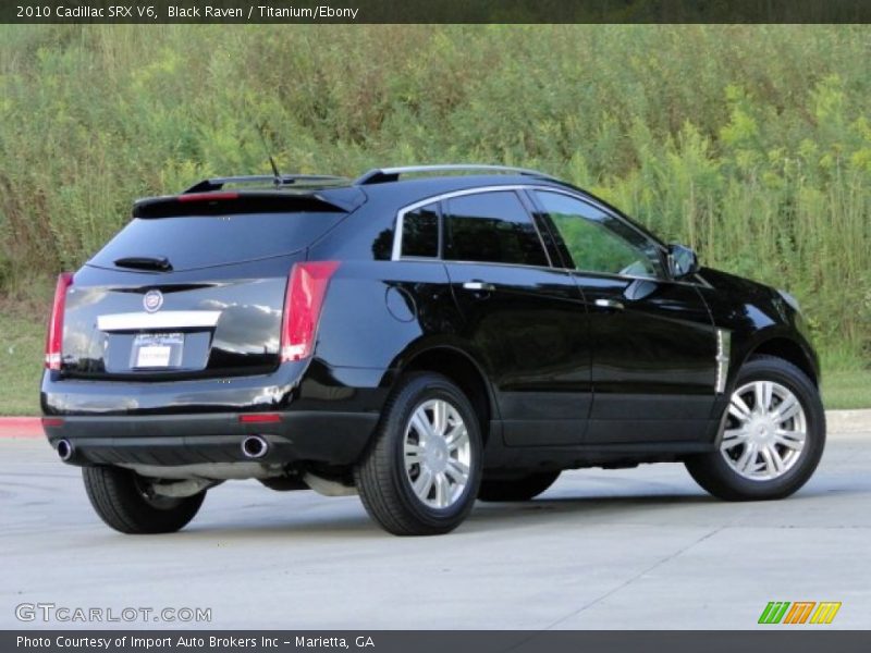 Black Raven / Titanium/Ebony 2010 Cadillac SRX V6