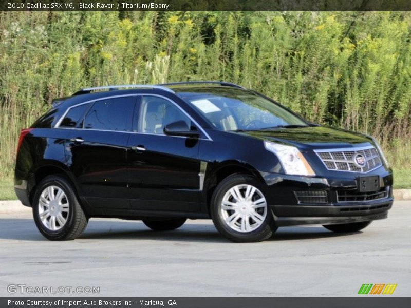 Black Raven / Titanium/Ebony 2010 Cadillac SRX V6