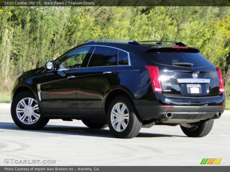 Black Raven / Titanium/Ebony 2010 Cadillac SRX V6