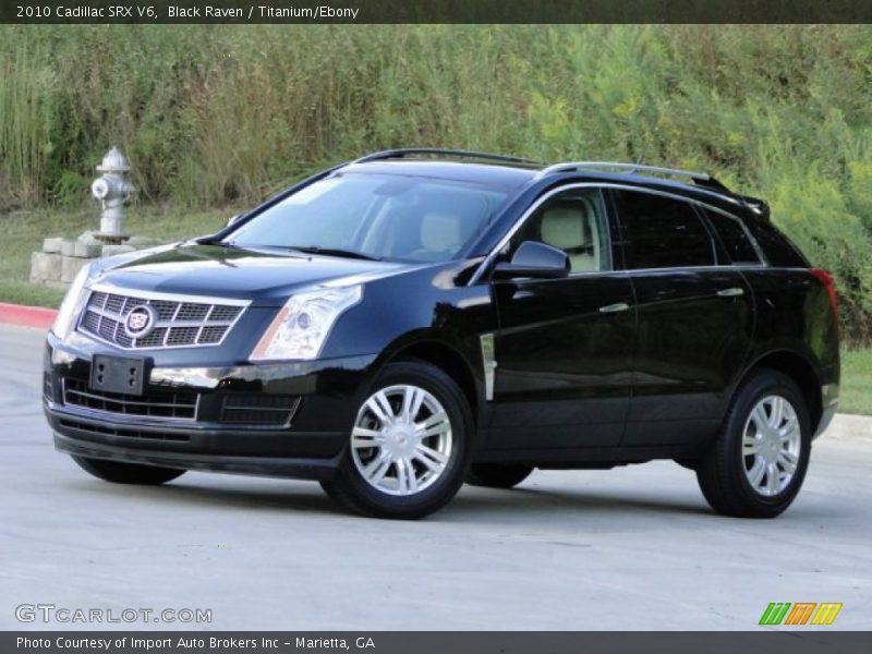 Black Raven / Titanium/Ebony 2010 Cadillac SRX V6