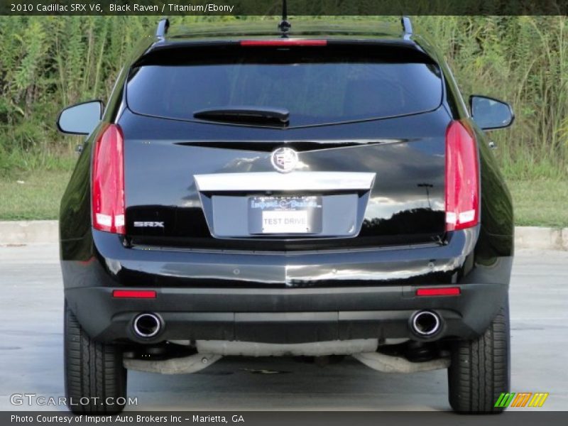 Black Raven / Titanium/Ebony 2010 Cadillac SRX V6