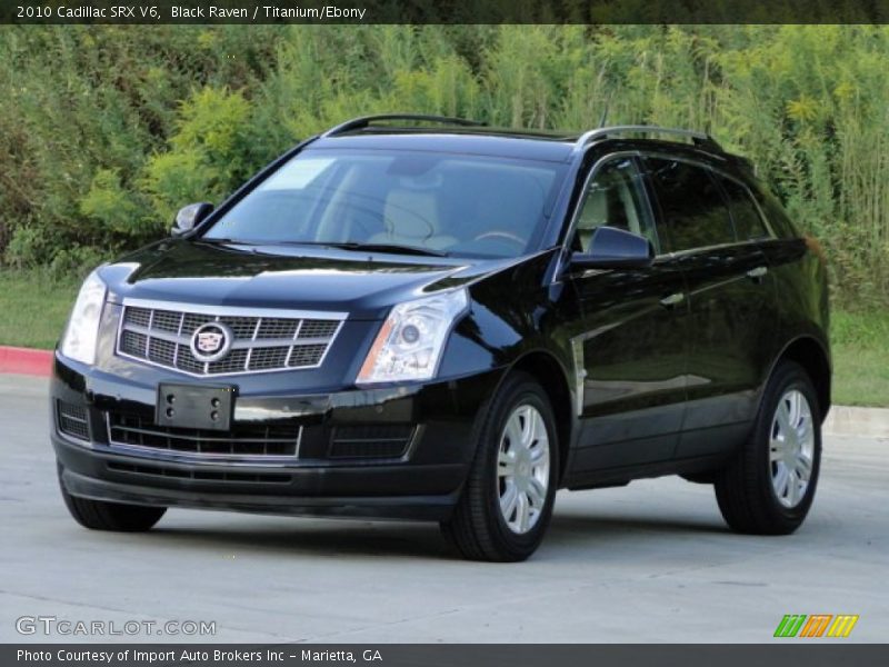 Black Raven / Titanium/Ebony 2010 Cadillac SRX V6