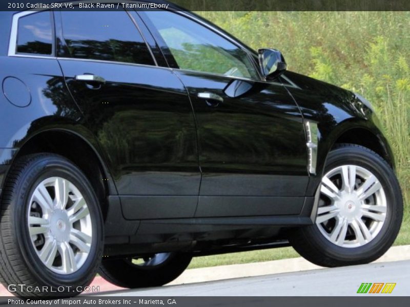 Black Raven / Titanium/Ebony 2010 Cadillac SRX V6