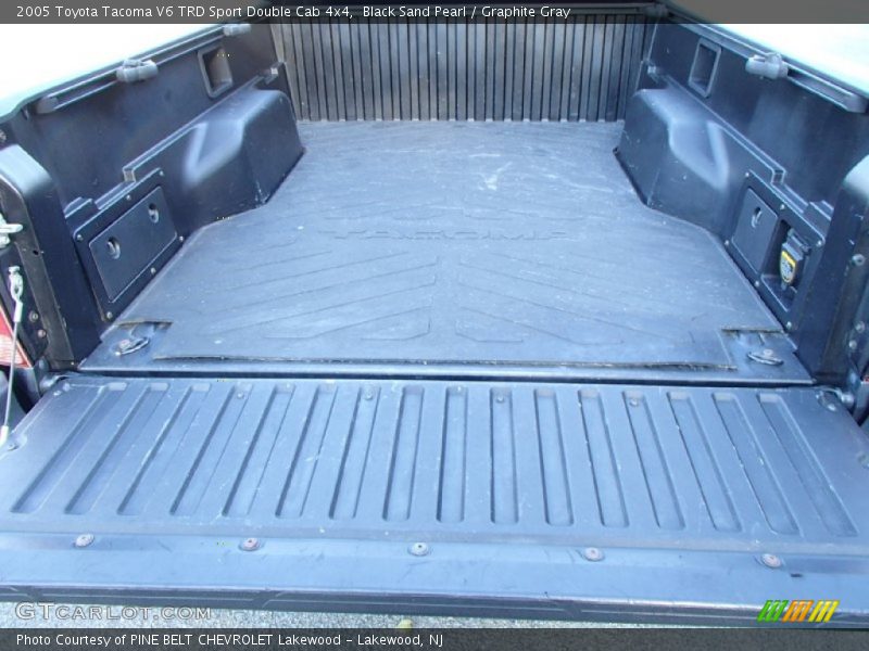 Black Sand Pearl / Graphite Gray 2005 Toyota Tacoma V6 TRD Sport Double Cab 4x4