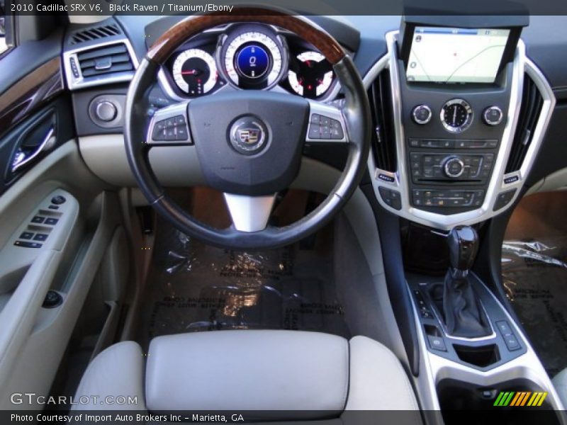 Black Raven / Titanium/Ebony 2010 Cadillac SRX V6