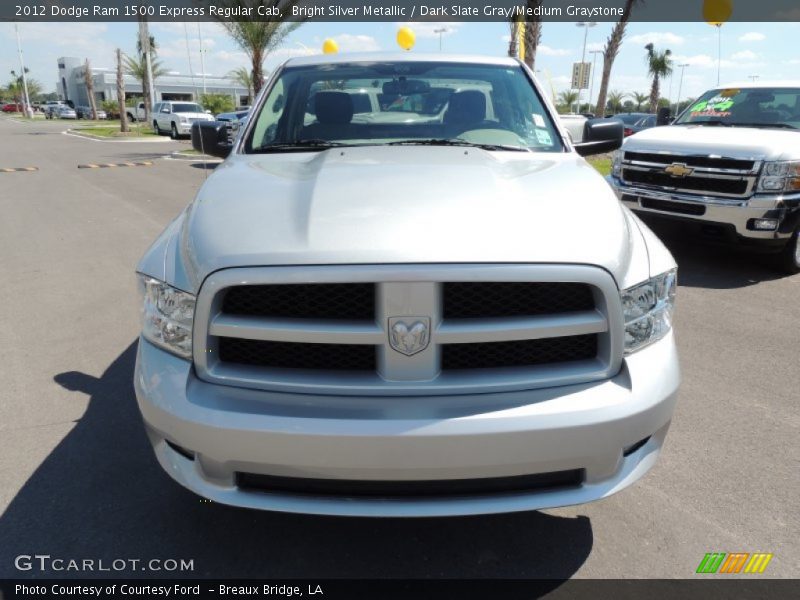 Bright Silver Metallic / Dark Slate Gray/Medium Graystone 2012 Dodge Ram 1500 Express Regular Cab